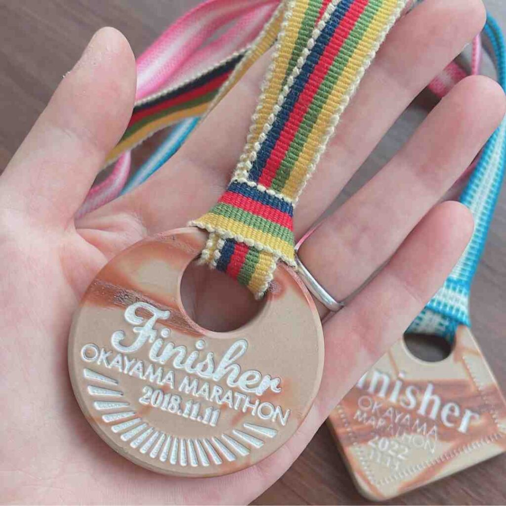 岡山マラソン メダル